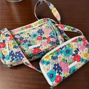 Vera Bradley purse wallet set